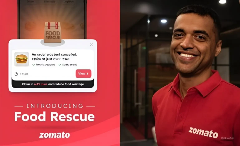 Zomato’s ‘Food Rescue’ Feature: Turning Cancelled Orders into a Sustainability Win