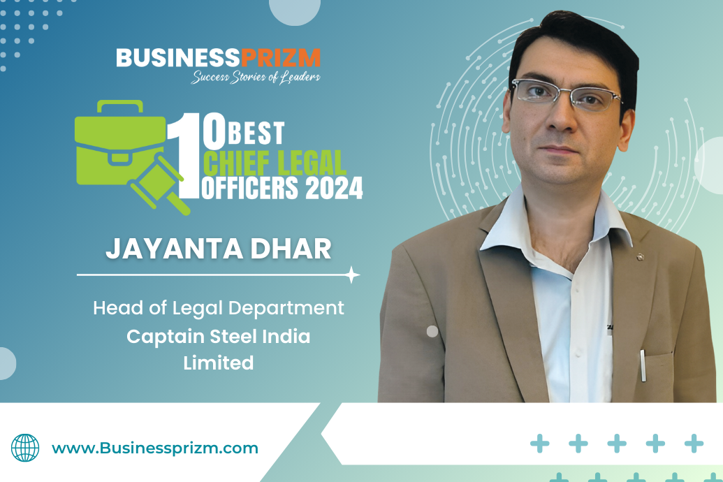 Jayanta Dhar Head of Legal Department Captain Steel India Limited