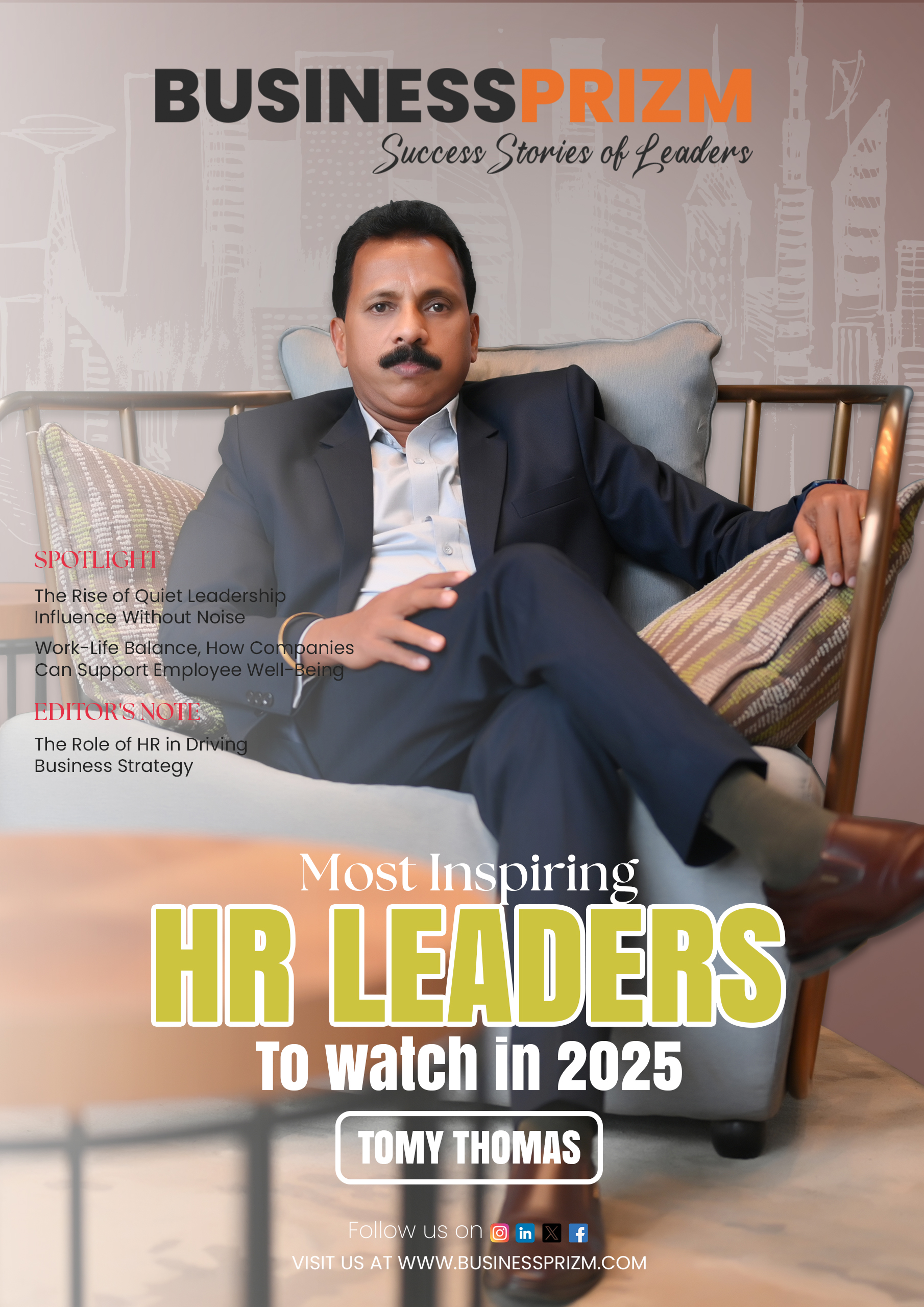 Most Inspiring HR Leaders to watch in 2025